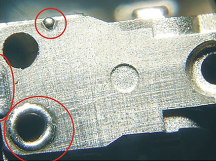 <a href='http://www.n25072.cn/product/3.htm' class='text_a'>模具激光焊機(jī)</a>修復(fù)模具效果